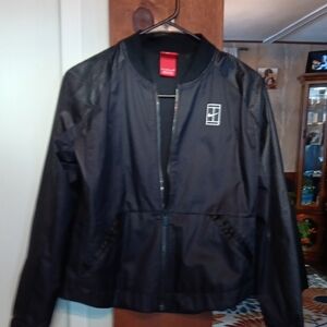 Nike Black Bomber Jacket/wind Breaker/light Weight